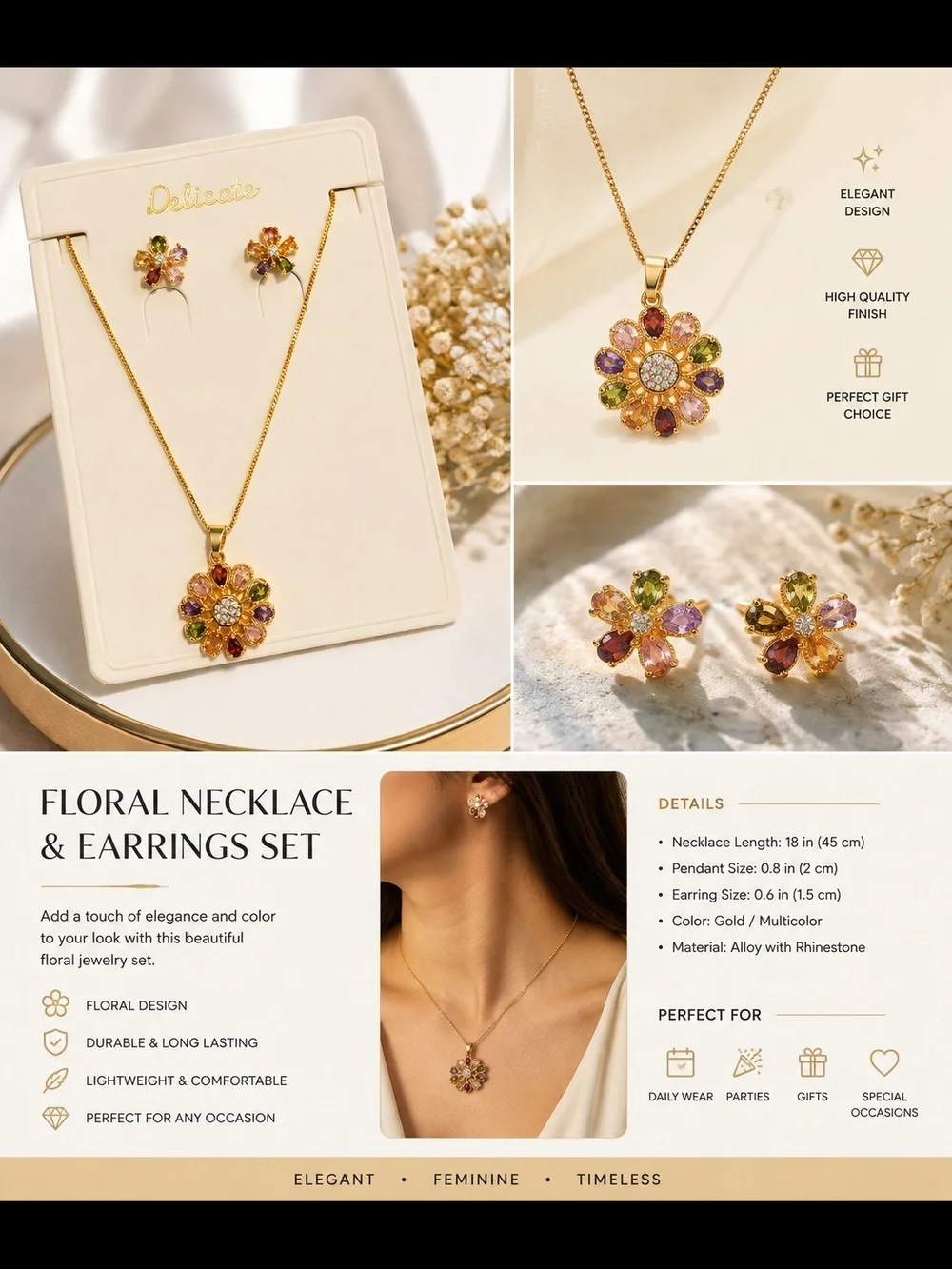 N/A elegant 18k